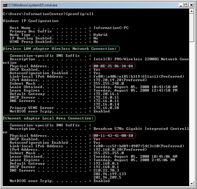 How to Get MAC Address(Windows User) EN
